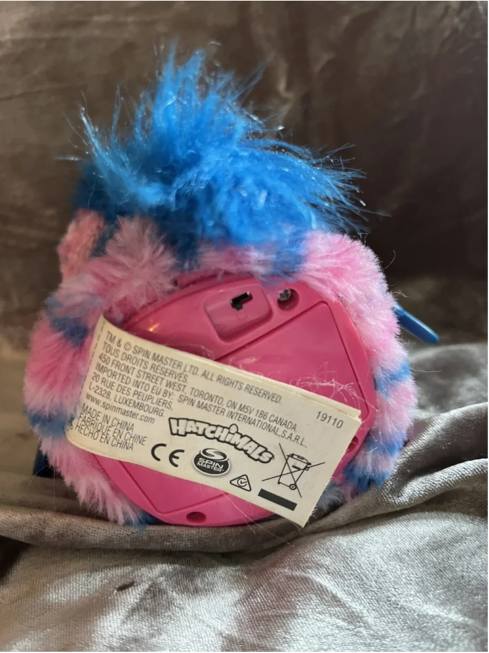 HATCHIMAL BIRD PINK/PURPLE INTERACTIVE 19110 SPINMASTER ADORABLE WORKS!